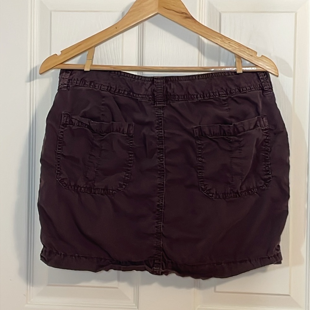 Y2K Old Navy 2010s Low rise Mini Skirt, Purple, 10 - Picture 3 of 4